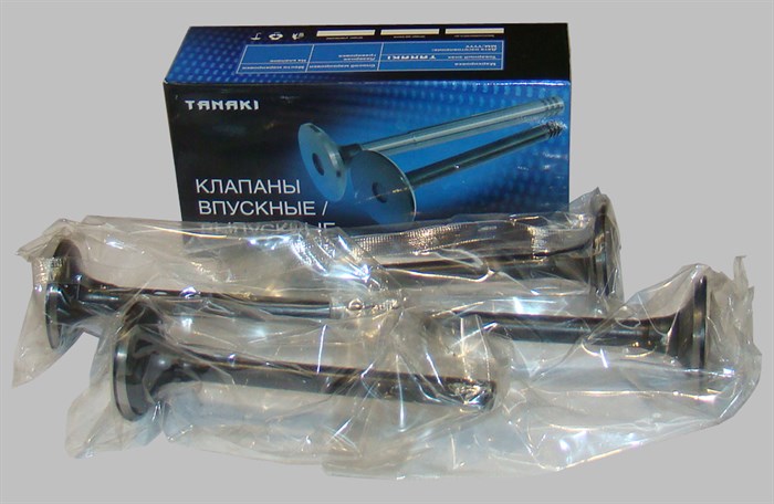 Клапан выпускной ГАЗ 24   (к-т 4 шт.) жаропрочный     (TKG-1007015-65) 4021.3906597 - фото 14958