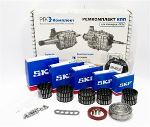 Р/к КПП ГА-ель NEXT Cummins 2.8 ЕВРО 4 с КПП А21R22-1700010-01 полный (11 подшипников SKF, сальники) А21R22-1701805