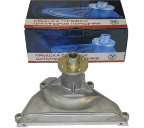 Крышка головки цилиндров передняя с опорой вентилятора ЗМЗ 40904, д-6 Евро-3 (Завод) 409-1003083-10.